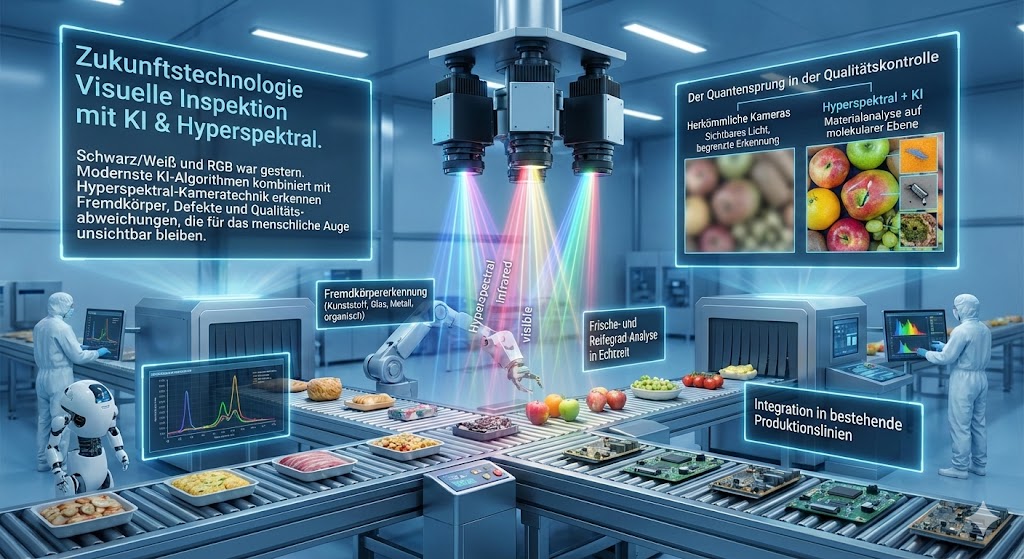 KI-gestützte Hyperspektral-Inspektion